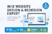 do wix website design, wix website redesign, wix studio, wix website development
