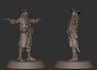 sculpt 3d character, miniature, 3d creature, low poly model, 3d stylized model
