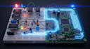 design and simulate digital circuits and  convert breadboard to pcb