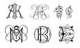 design initial monogram for your wedding, family or brand
