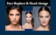 swap faces or replace heads realistically