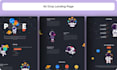 design a high converting figma landing page UI UX
