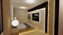 design your luxury bedroom and 3d render
