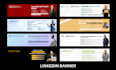 design a professional linkedin banner