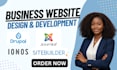 build sitebuilder drupal joomla ionos business website design development