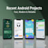 develop your complete android app with backend integration