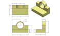 create 2d drawing and cnc in solid work, fusion 360 for printing