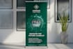 design promotional roll up banner, retractable, pull up banner
