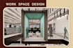 design a small coworking space or startup office interior