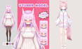 do live2d vtuber model anime vtuber model rigging vtuber commission nsfw vtuber