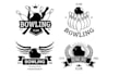 design awesome bowling logo
