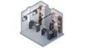 plano arquitectonico 3d y 2d