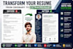 design an ats friendly resume CV cover letter and linkedin