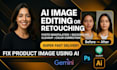 create ai realistic product photos with models