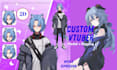 draw live2d vtuber model 2d vtuber rig 2d vtuber commission live 2d anime vtuber