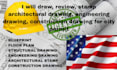 draw,stamp,seal architectural drawing, construction plan, site plan mep permit