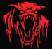 design horror fun creature logo art