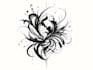 custom an abstract black tattoo design