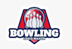 create exclusive and marvelous bowling logo design