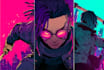 illustrate you as a cyberpunk style character