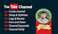 create youtube channel setup and optimize professionally