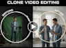 edit your clone video