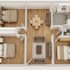 transform 2d floor plan to professional  3d model