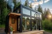 design adu, container tiny homes cabins small houses cottage 2d plans for permit