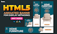 design google ads banner and animated HTML5 banner ads