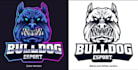 do modern bulldog logo design