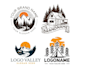 do modern cabin logo for your business