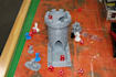 sculpt 3d modular dice tower,dungeon, medieval tabletop terrain,dragon tower,stl