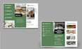 create a modern, stylish, and print ready trifold brochures
