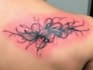 custom an abstract black tattoo design
