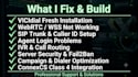 build an voip vapi sip trunk twilio pbx vicidial asterisk call center dialer