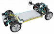 create electric car chassis 3dcad model, prototype,design vehicle part 3drender