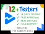 provide closed testing from 12 tester