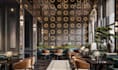 design 3d functional,elegant restaurant layout, concept,bar,cafe interior render