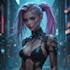 design fantasy and cyberpunk character