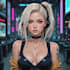 design anime character , cyberpunk character