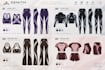 design manufacturer ready fashion tech pack for active wear sportwear tracksuit