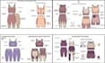 design manufacturer ready fashion tech pack for active wear sportwear tracksuit