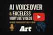 create professional ai voiceover faceless videos