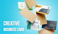 create a modern and professional visiting card business card design