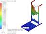 simulation of static linear analysis finite element