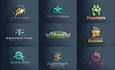 design unique creative cloud, software, and technology logo