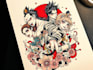 make anime tattoo design
