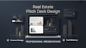 design a real estate pitch deck and presentation design