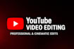 professionally edit your video with cinematic effects