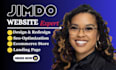 design jimdo website, redesign jimdo website, jimdo SEO setup